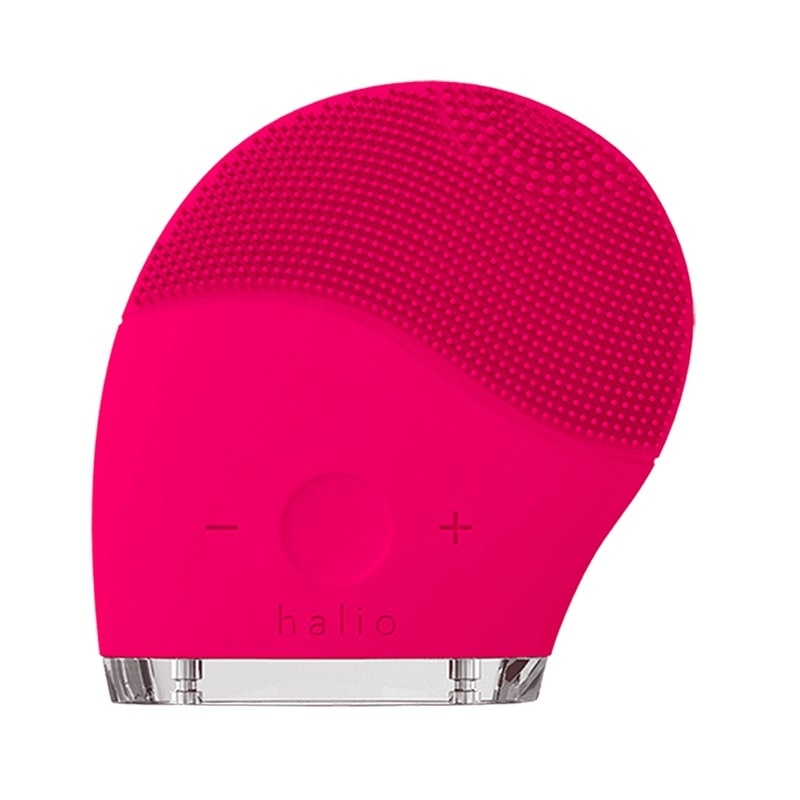 Máy Rửa Mặt Halio Facial Cleansing & Massaging Device .#Hot Pink