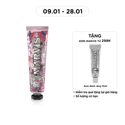 MARVIS Kem Đánh Răng Marvis Kissing Rose 75ml