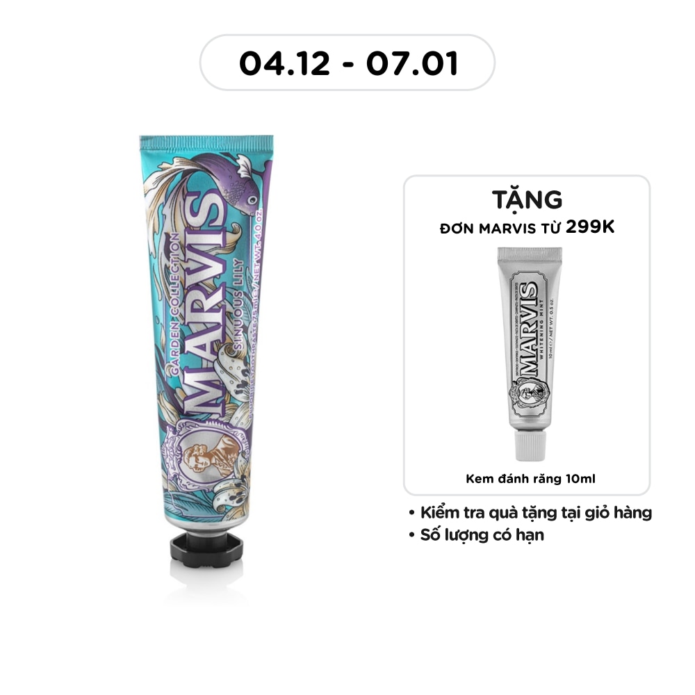 Kem Đánh Răng Marvis Sinuous Lily 75ml