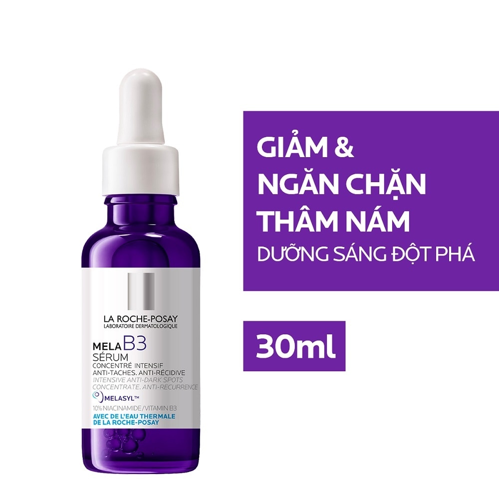 Serum La Roche Posay Dưỡng Sáng Mờ Thâm Nám Mela B3 30ml image