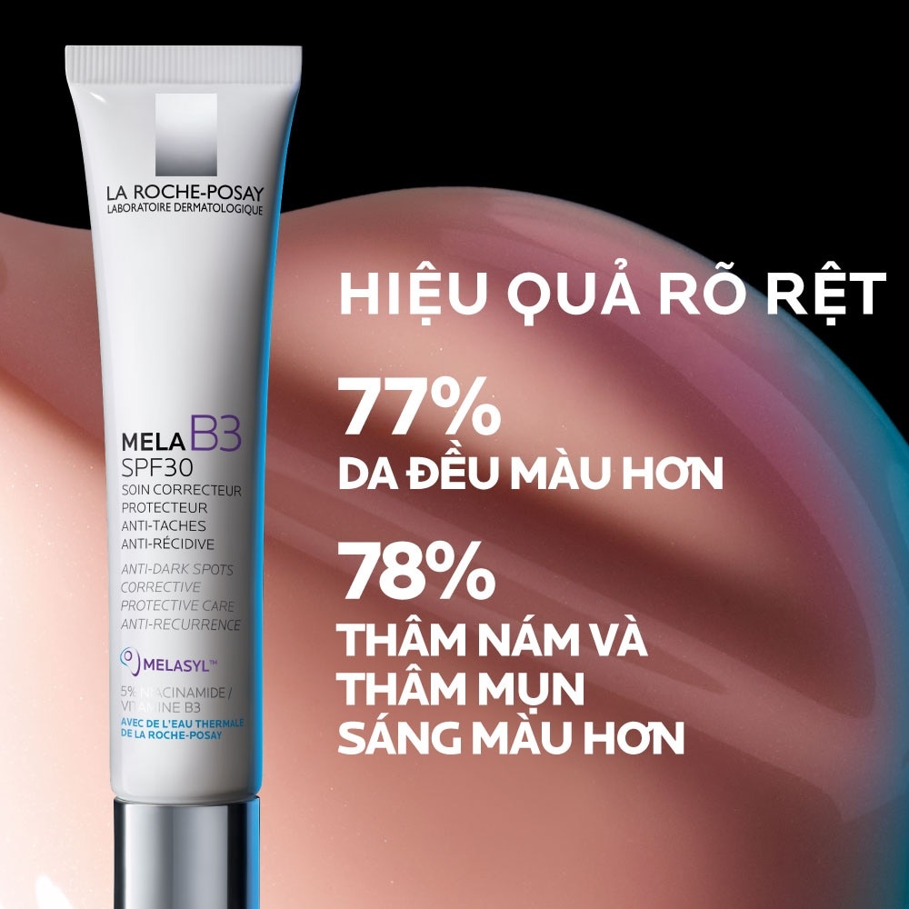 Kem Dưỡng La Roche Posay Mờ Thâm Nám Mela B3 Anti-Dark Spots Corrective Protective Care Anti-Recurrence 40ml