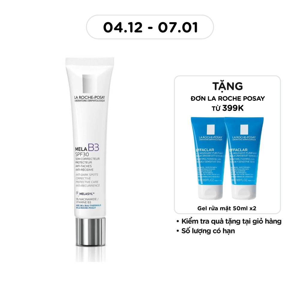 Kem Dưỡng La Roche Posay Mờ Thâm Nám Mela B3 Anti-Dark Spots Corrective Protective Care Anti-Recurrence 40ml