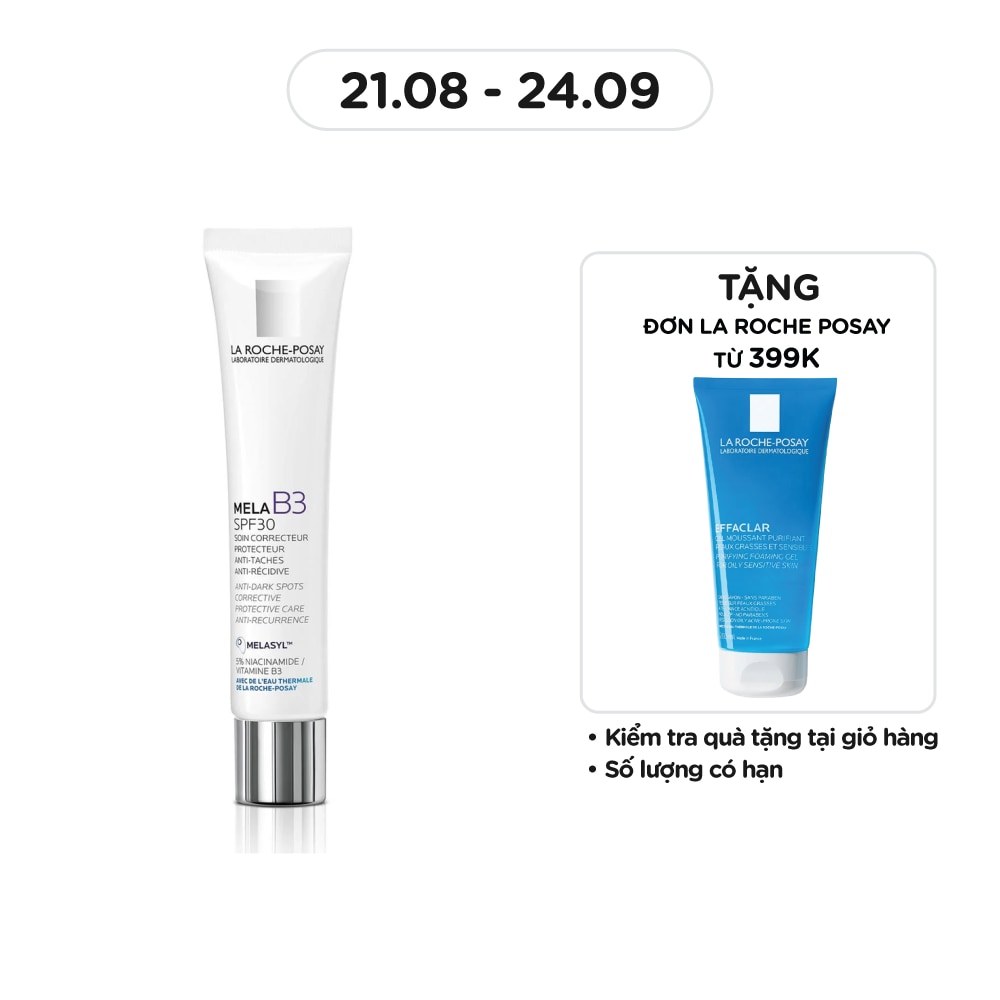 Kem Dưỡng La Roche Posay Mờ Thâm Nám Mela B3 Anti-Dark Spots Corrective Protective Care Anti-Recurrence 40ml