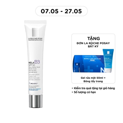 LA ROCHE POSAY - Kem Dưỡng La Roche Posay Mờ Thâm Nám Mela B3 Anti-Dark Spots Corrective Protective Care Anti-Recurrence 40ml