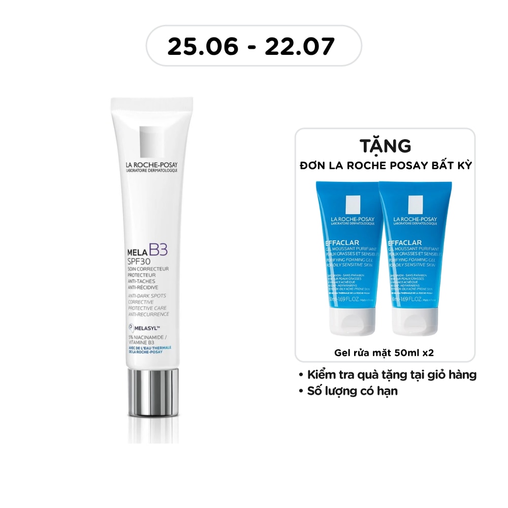 Kem Dưỡng La Roche Posay Mờ Thâm Nám Mela B3 Anti-Dark Spots Corrective Protective Care Anti-Recurrence 40ml