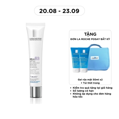 LA ROCHE POSAY - Kem Dưỡng La Roche Posay Mờ Thâm Nám Mela B3 Anti-Dark Spots Corrective Protective Care Anti-Recurrence 40ml image