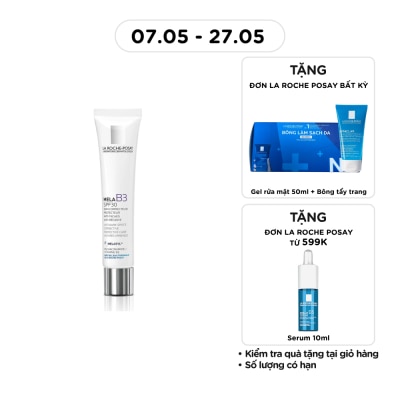 LA ROCHE POSAY - Kem Dưỡng La Roche Posay Mờ Thâm Nám Mela B3 Anti-Dark Spots Corrective Protective Care Anti-Recurrence 40ml