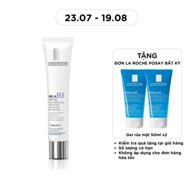 LA ROCHE POSAY - Kem Dưỡng La Roche Posay Mờ Thâm Nám Mela B3 Anti-Dark Spots Corrective Protective Care Anti-Recurrence 40ml image