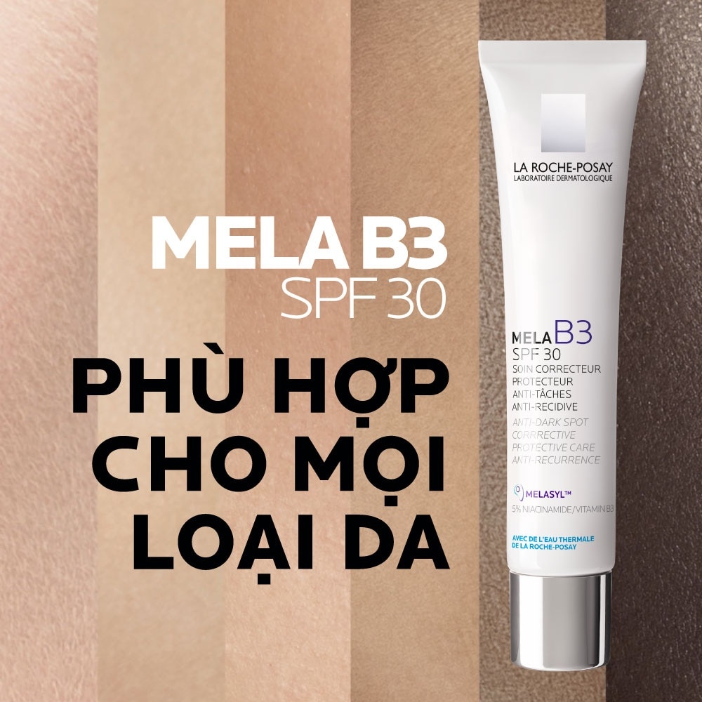 Kem Dưỡng La Roche Posay Mờ Thâm Nám Mela B3 Anti-Dark Spots Corrective Protective Care Anti-Recurrence 40ml