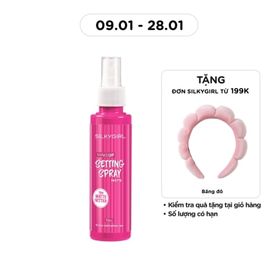 SILKYGIRL Makeup Setting Spray - Matte 70ml