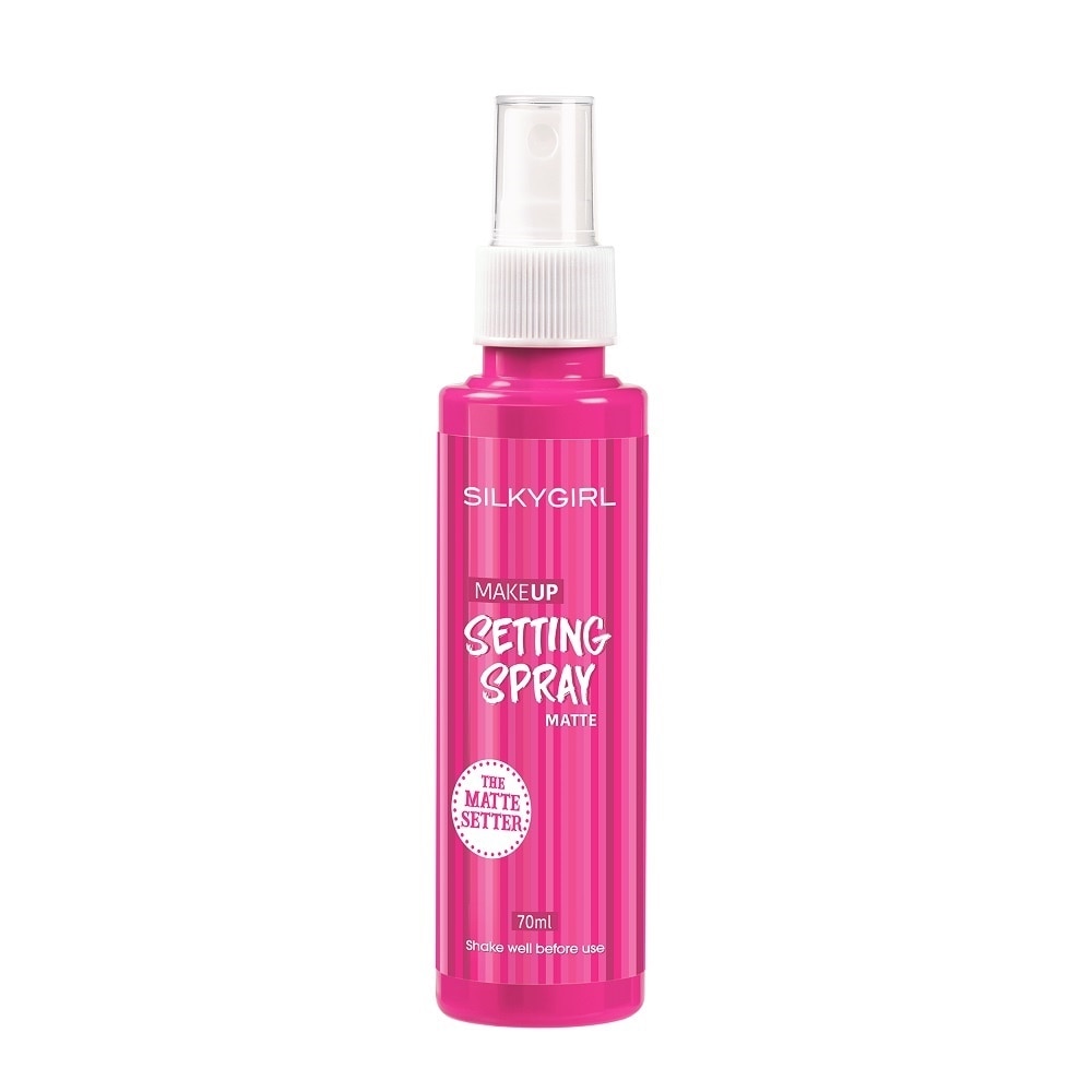 Xịt Khóa Nền Silkygirl Makeup Setting Spray - Matte 70ml