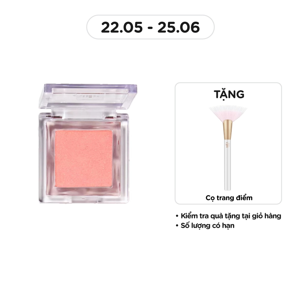 GLINT Phấn Má Hồng Glint By Vdivov Baked Blush 2.4g .#03 Melon Bite