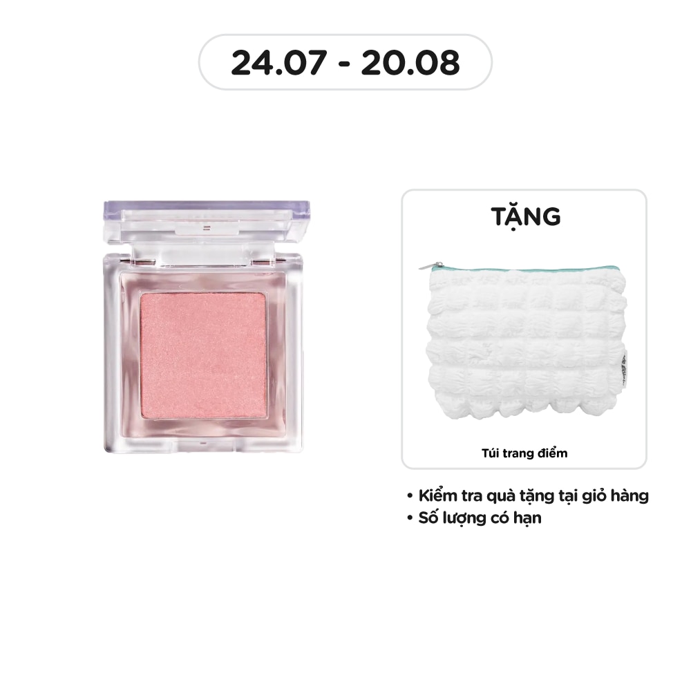 GLINT Phấn Má Hồng Glint By Vdivov Baked Blush 2.4g .#04 Tulip On