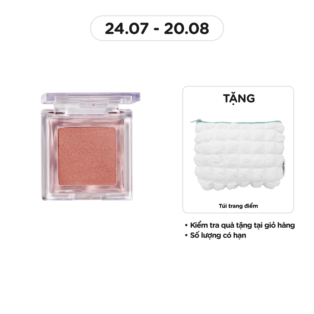 GLINT Phấn Má Hồng Glint By Vdivov Baked Blush 2.4g .#09 Burnt Sienna