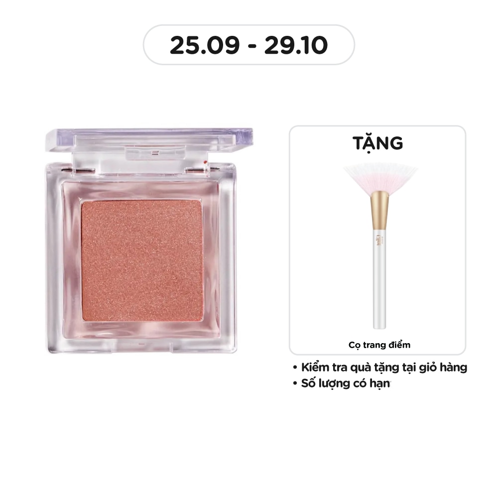 Phấn Má Hồng Glint By Vdivov Baked Blush 2.4g .#09 Burnt Sienna