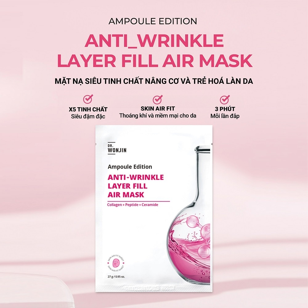 Dr.Wonjin Ampoule Edition Anti-wrinkle Layer Fill Air Mask 27g