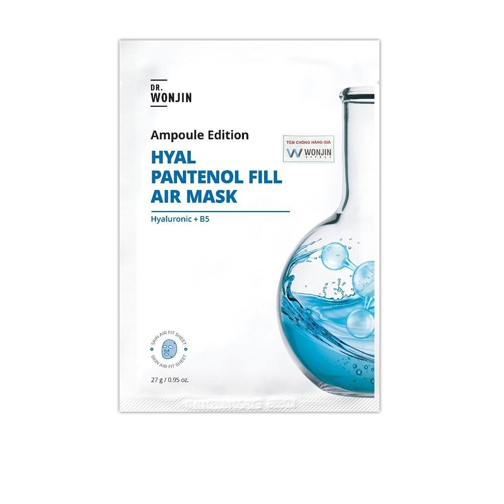 Mặt Nạ Dr.Wonjin Ampoule Edition Hyal Pantenol Fill Air Mask Siêu Tinh Chất Cấp Ẩm 27g