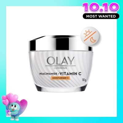 OLAY Kem Dưỡng Trắng Da Olay Luminous Niacinamide + Vitamin C 50g image