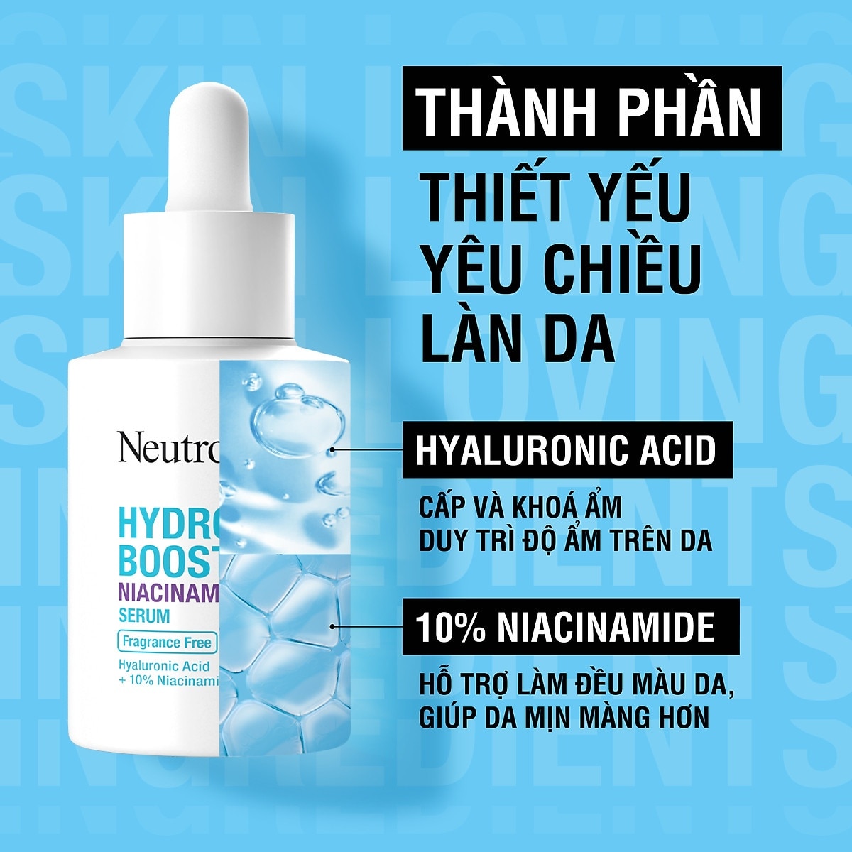 Dưỡng Chất Neutrogena Hydroboost Niacinamide Serum 30ml