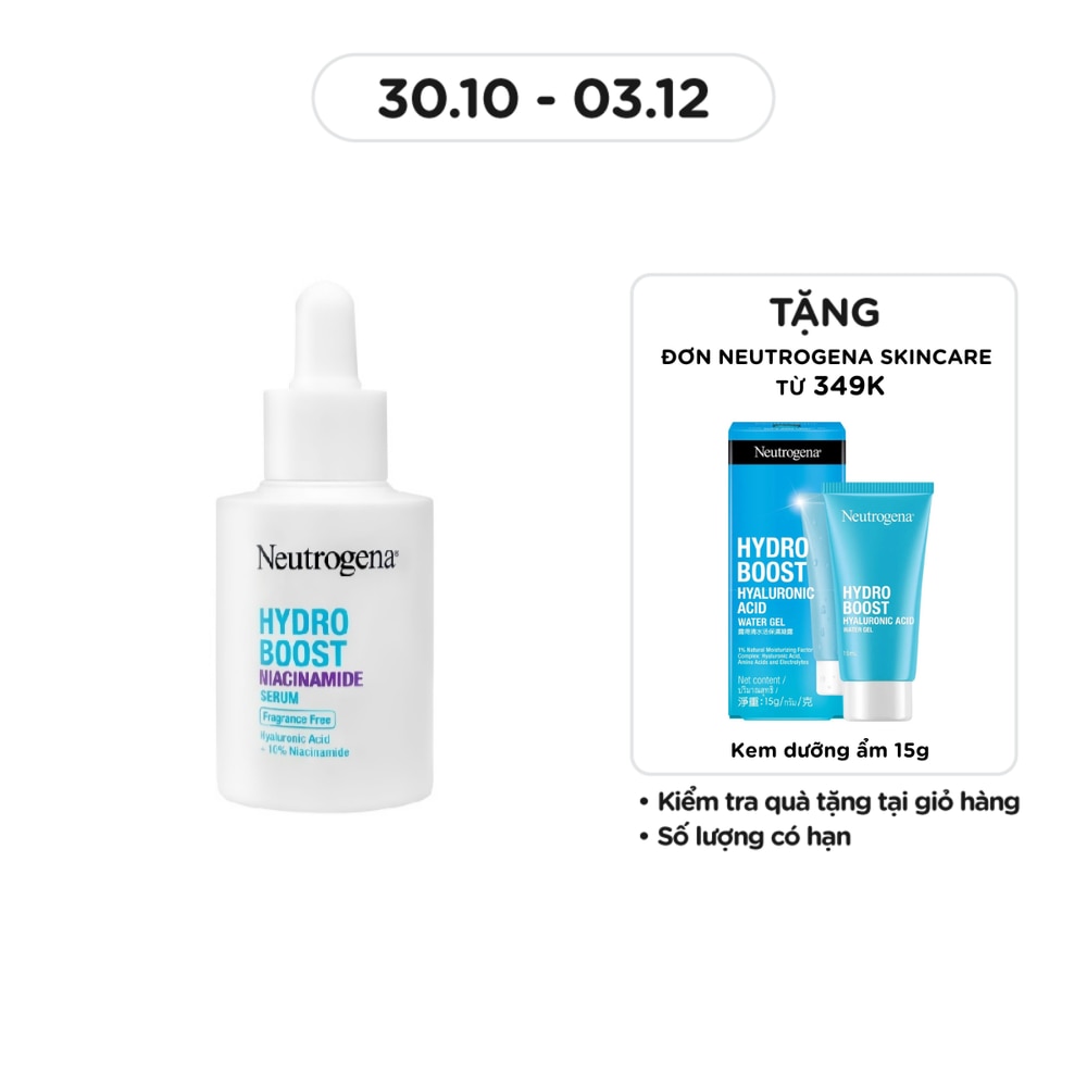 Dưỡng Chất Neutrogena Hydroboost Niacinamide Serum 30ml