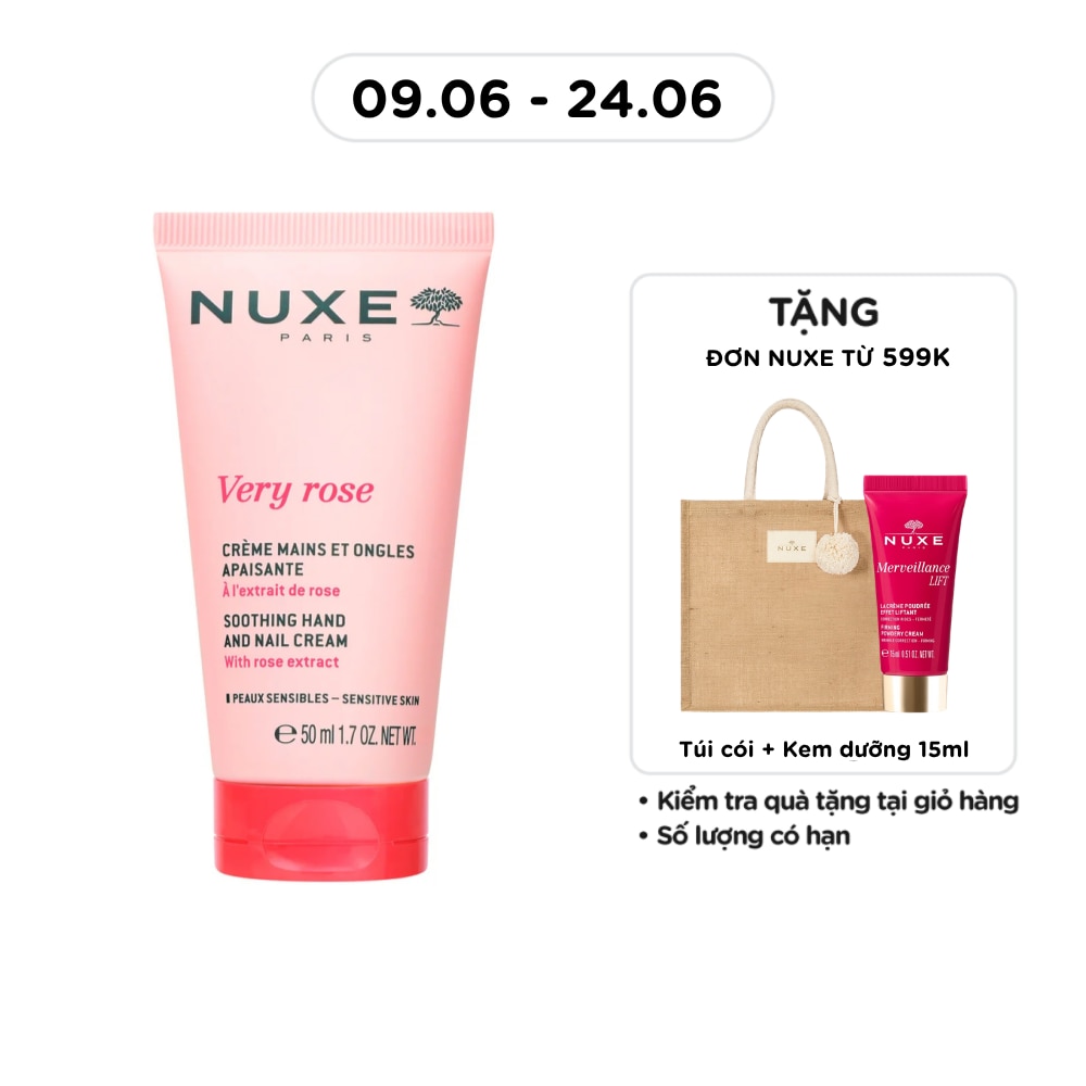 Very Rose Hand And Nail Cream 50ml