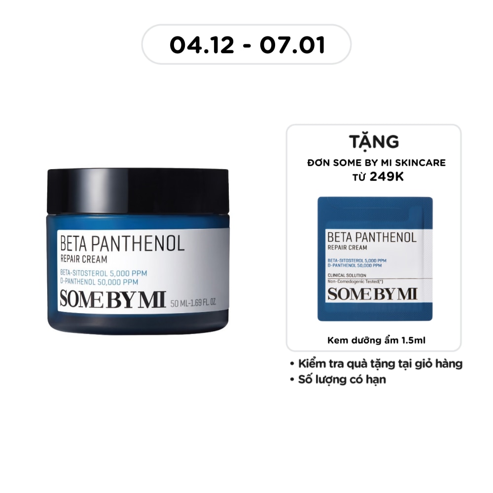Kem Dưỡng Ẩm Some By Mi Beta Panthenol Repair Cream 50ml