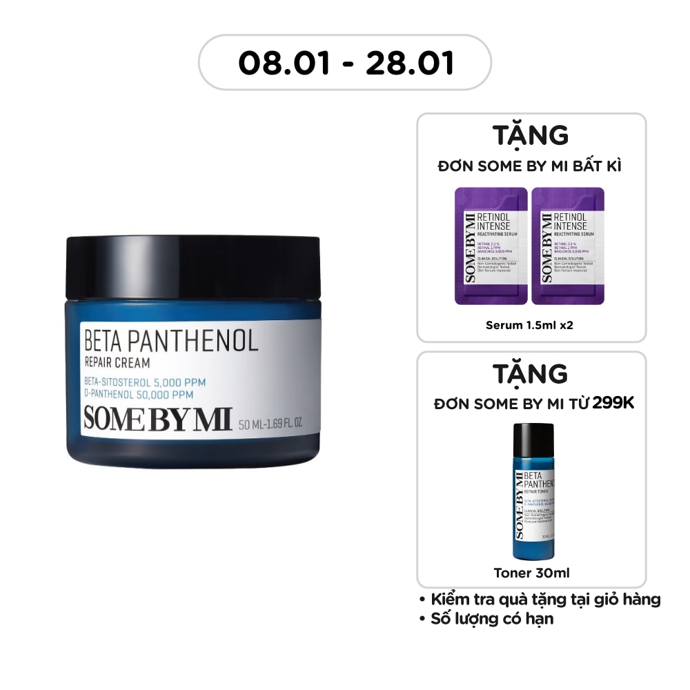 Kem Dưỡng Ẩm Some By Mi Beta Panthenol Repair Cream 50ml