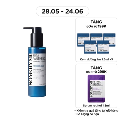 SOME BY MI - Gel Rửa Mặt Some By Mi Beta Panthenol Repair Gel Cleanser 120ml