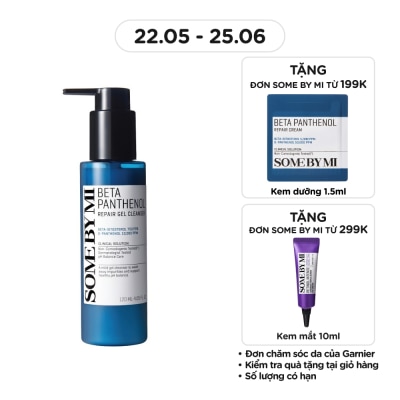 SOME BY MI Gel Rửa Mặt Some By Mi Beta Panthenol Repair Gel Cleanser 120ml
