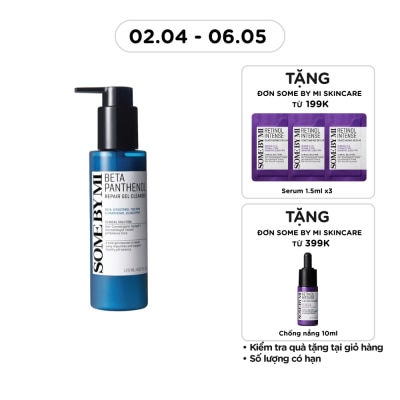 SOME BY MI - Gel Rửa Mặt Some By Mi Beta Panthenol Repair Gel Cleanser 120ml