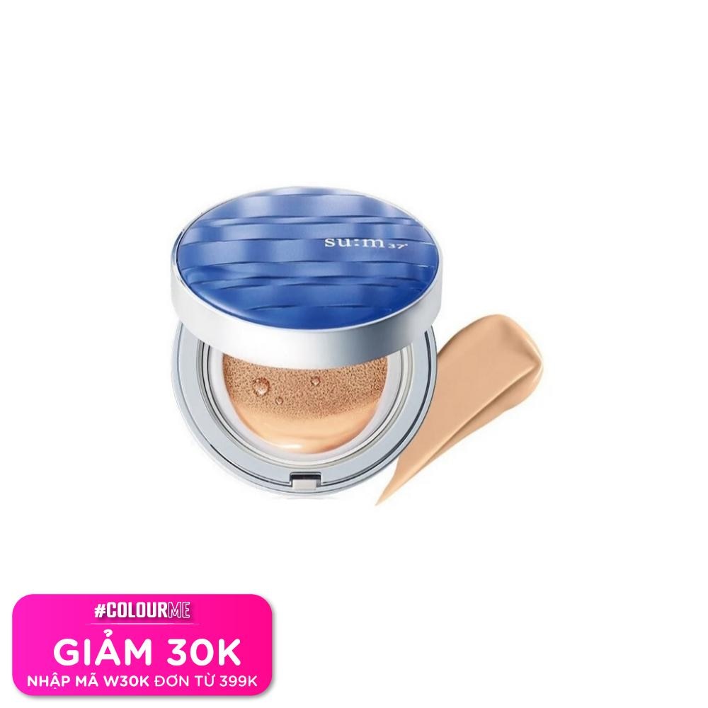 SU:M37º Phấn Nước Su:m37 Waterfull CC Cushion Perfect Finish SPF50+/PA+++ 15g+15g .#02 Natural Beige