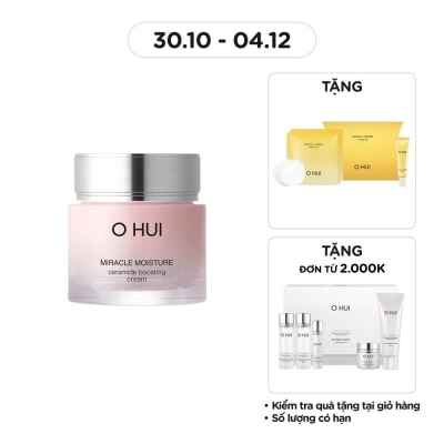 OHUI Kem Dưỡng Ẩm OHUI Miracle Moisture Ceramide Boosting Cream 60ml