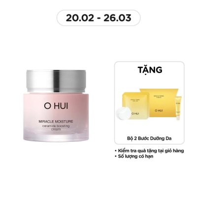 OHUI Kem Dưỡng Ẩm OHUI Miracle Moisture Ceramide Boosting Cream 60ml