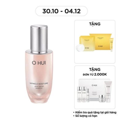 OHUI Essence Cấp Ẩm OHUI Miracle Moisture Pink Barrier Essence 50ml