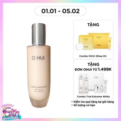 OHUI Nước Cân Bằng OHUI Miracle Moisture Pink Barrier Skin Softener 150ml