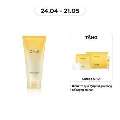 OHUI Miracle Toning Jelly Cleanser 180ml