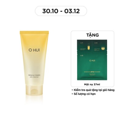 OHUI Gel Rửa Mặt OHUI Miracle Toning Jelly Cleanser 180ml