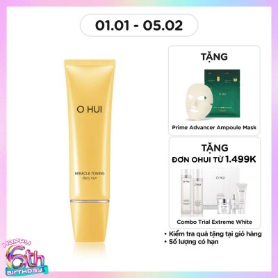 OHUI Kem Chống Nắng OHUI Miracle Toning Daily Sun 50ml