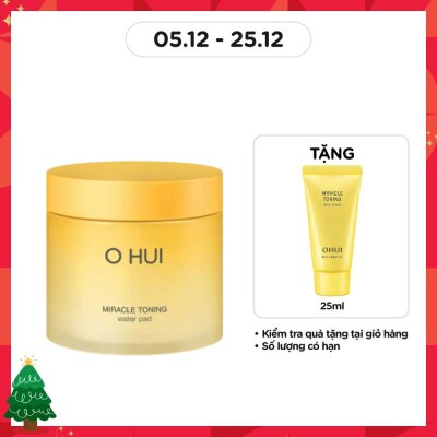 OHUI Bông Dưỡng Đa Năng OHUI Miracle Toning Water Pad 150ml