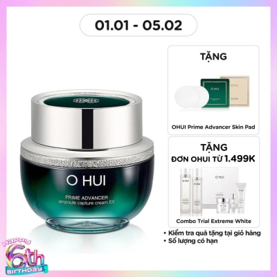 OHUI Prime Advancer Ampoule Capture Cream Ex 50ml