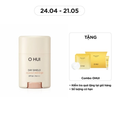 OHUI Day Shield Aqua Sun Stick To Go SPF50+/PA++++ 14g