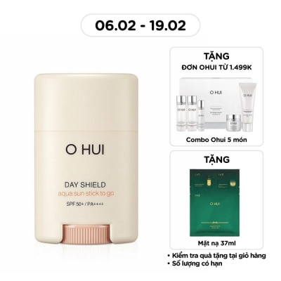 OHUI Day Shield Aqua Sun Stick To Go SPF50+/PA++++ 14g