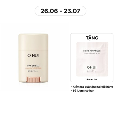 OHUI Kem Chống Nắng OHUI Day Shield Aqua Sun Stick To Go SPF50+/PA++++ 14g
