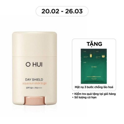 OHUI Day Shield Aqua Sun Stick To Go SPF50+/PA++++ 14g