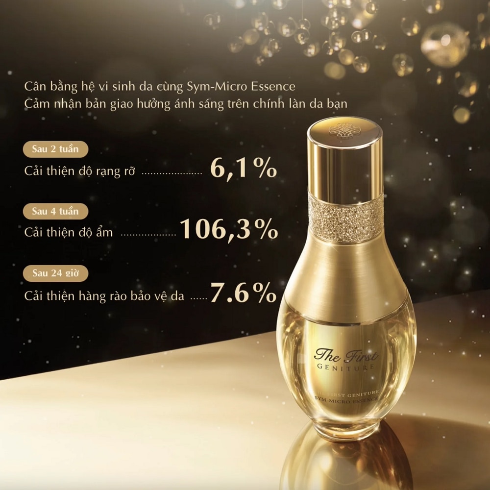 Tinh Chất Cân Bằng Hệ Vi Sinh OHUI The First Geniture Sym-Micro Essence 50ml