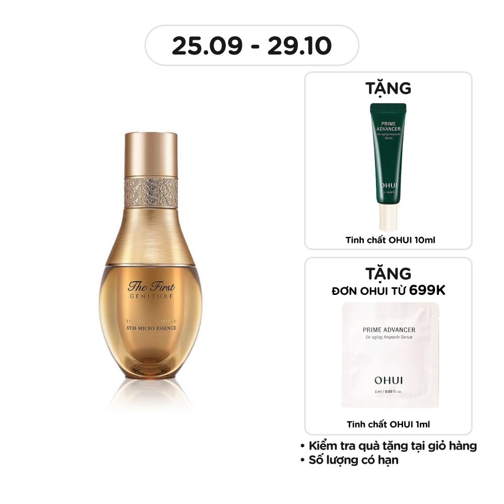 Tinh Chất Cân Bằng Hệ Vi Sinh OHUI The First Geniture Sym-Micro Essence 50ml