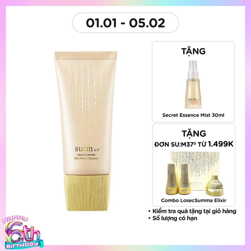 Sữa Rửa Mặt Su:m37 Losecsumma Elixir Foam Cleanser 150ml