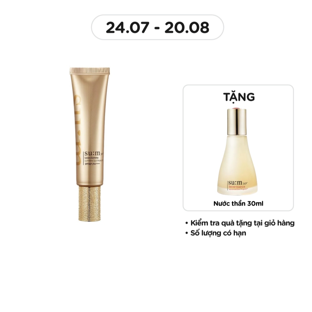 Kem Chống Nắng Su:m37 Losecsumma Lumière Sun Protector SPF50+/ PA++++ 50ml
