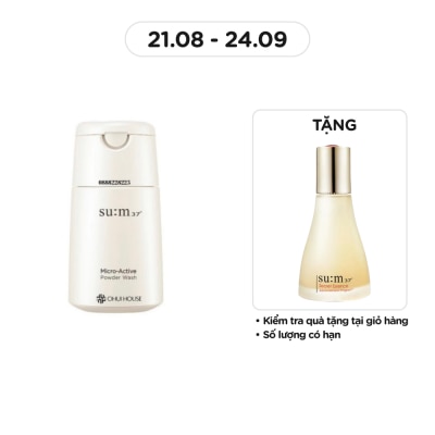 SU:M37º Sữa Rửa Mặt Dạng Bột Su:m37 Micro-Active Powder Wash 60g
