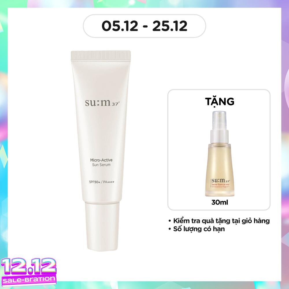 Tinh Chất Su:m37 Micro-Active Sun Serum SPF50+/ PA++++ 50ml